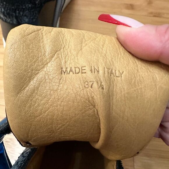 Maison Marigela Double Velcro High Top Sneakers - Picture 4 of 7